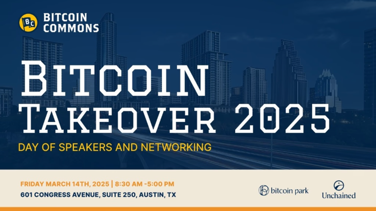 Bitcoin Takeover SXSW Special Offer