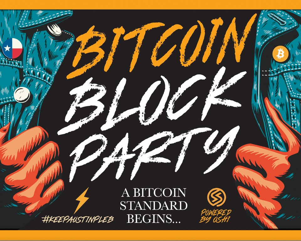 #Bitcoin Block Party on Dec. 2nd